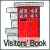 Visitors book Glenthorne Holiday Cottage Newtonmore Cairngorms Highlands Scotland