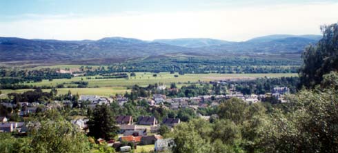 Newtonmore Cairngorms Scotland